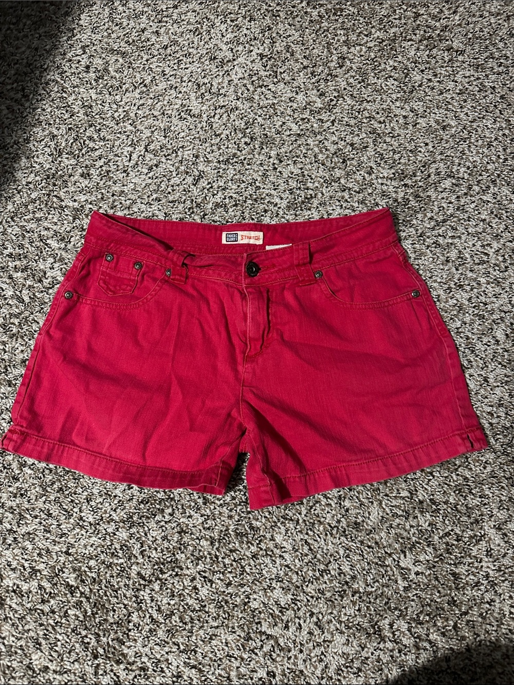 Faded Glory Hot Pink Women's Denim Shorts